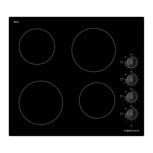 600mm Ceramic, Black, 4 Element Cooktop I Series 1